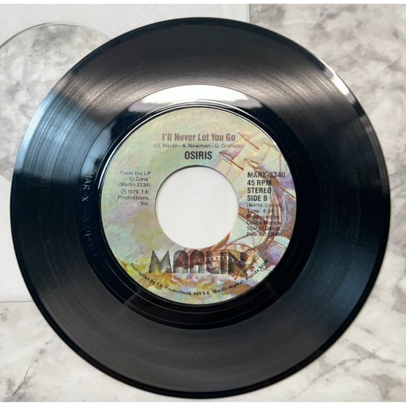Osiris Fantality / I'll Never Let You Go 45 Funk Soul 1979 Marlin 3340 - Picture 6 of 6